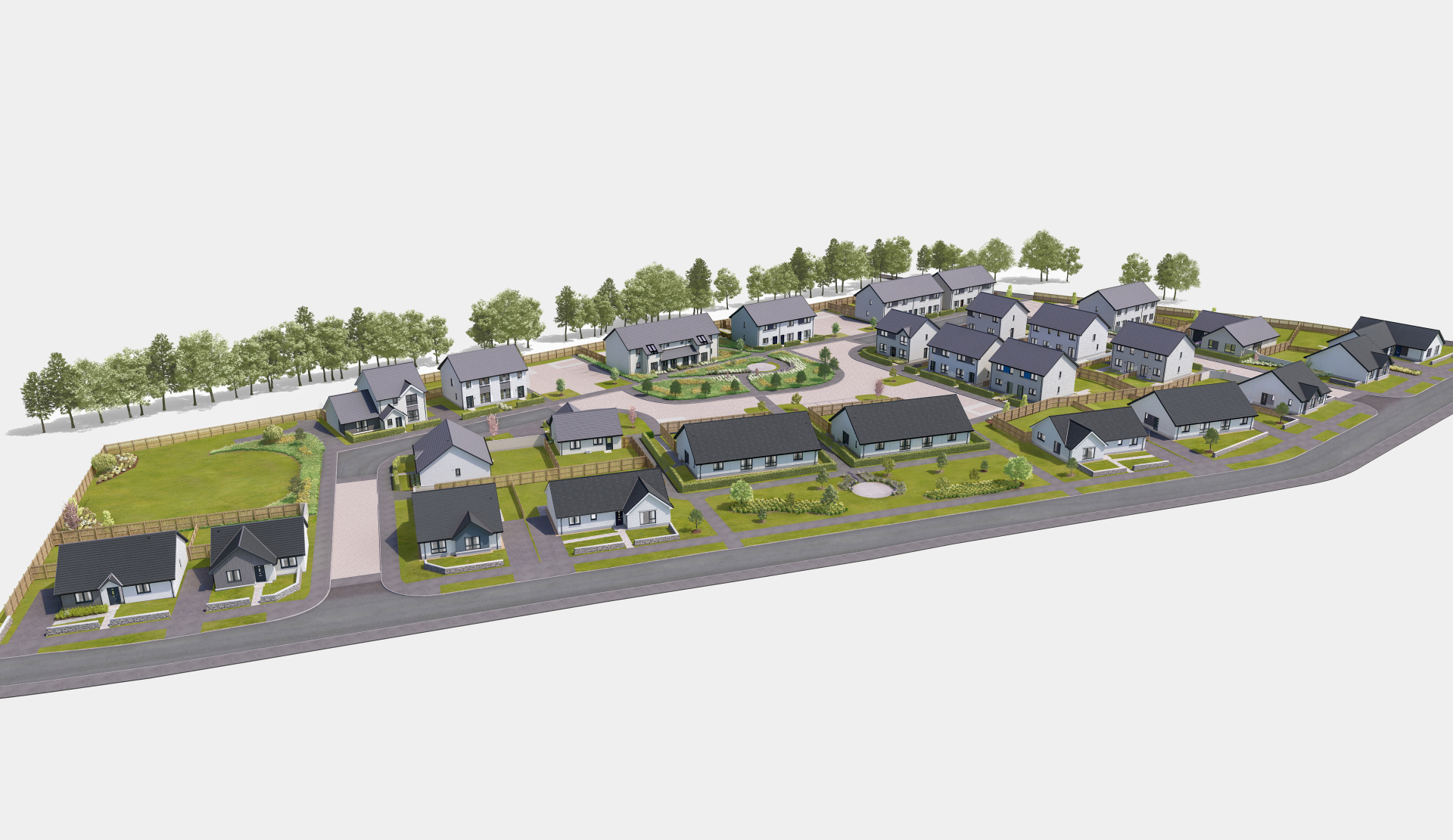 Woodside 3D site plan