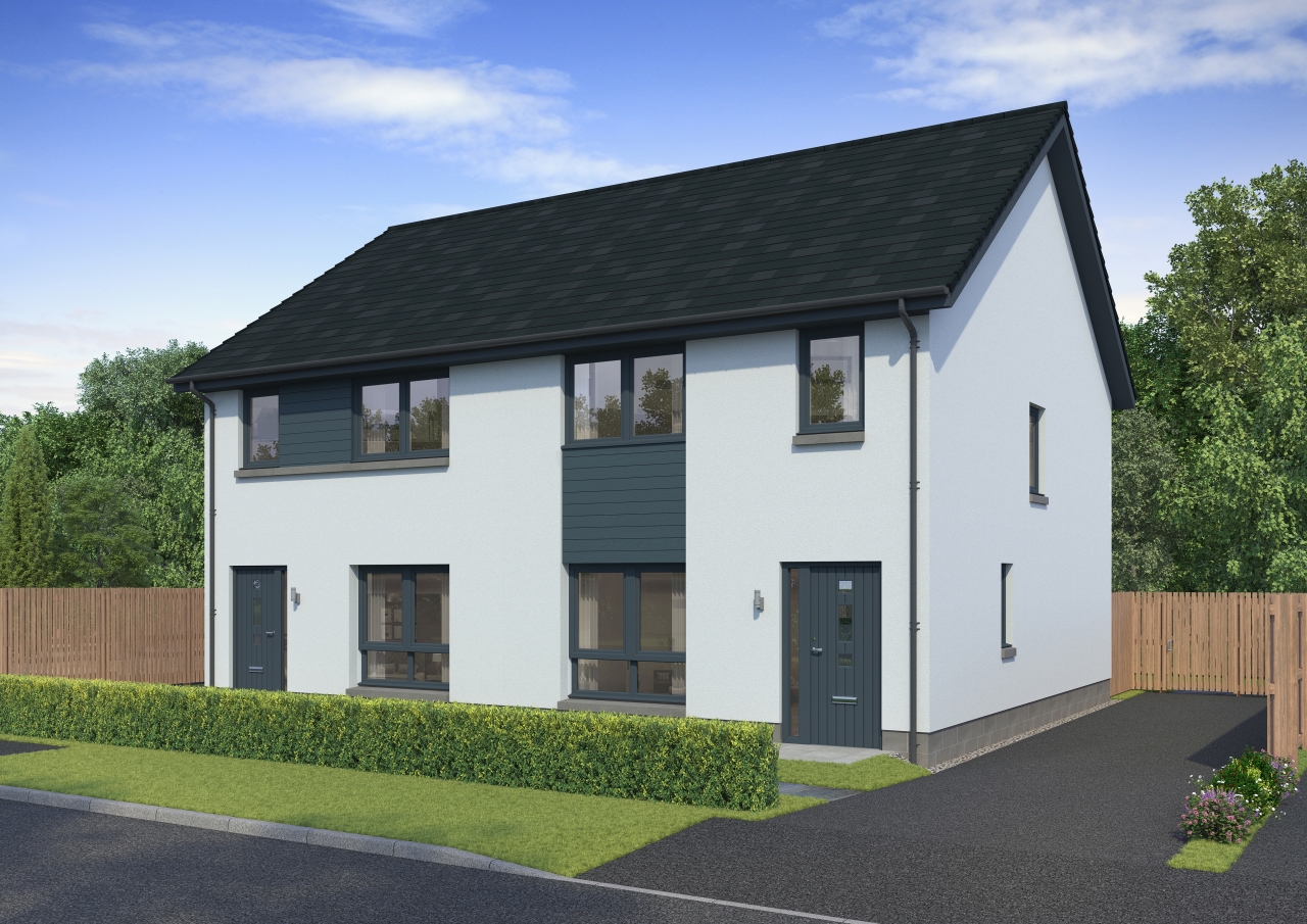 3 bedroom home Torrin for sale in Forres plot 41 Tulloch Homes New build homes for sale