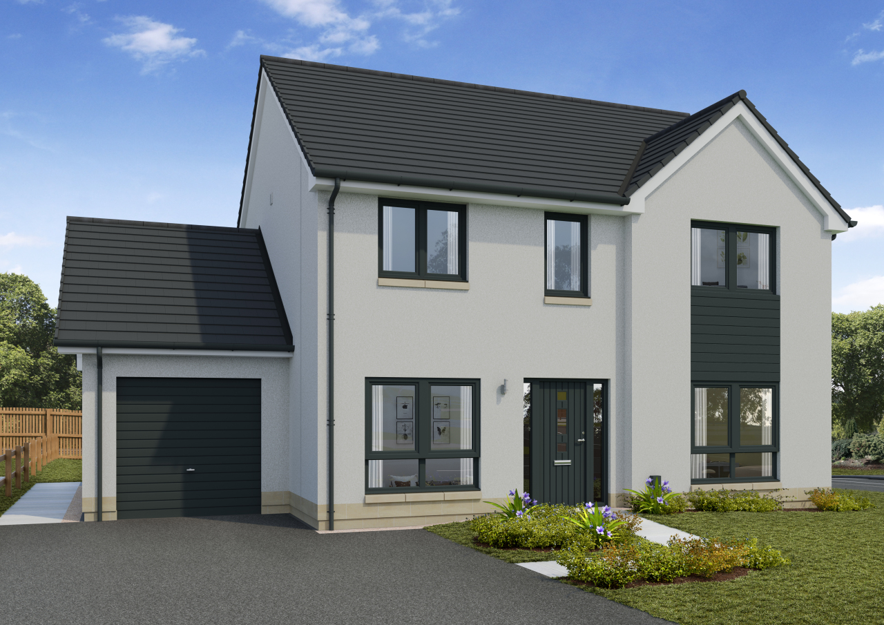 4 bedroom home with garage Lochalsh for sale in Inverness plot 222