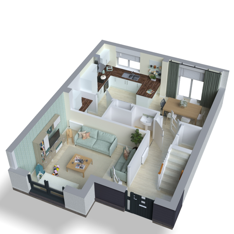 Maples C2 Tweed 3D GF OPP