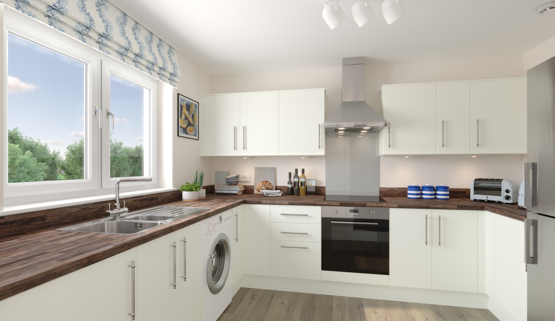 Corran kitchen left/OPP