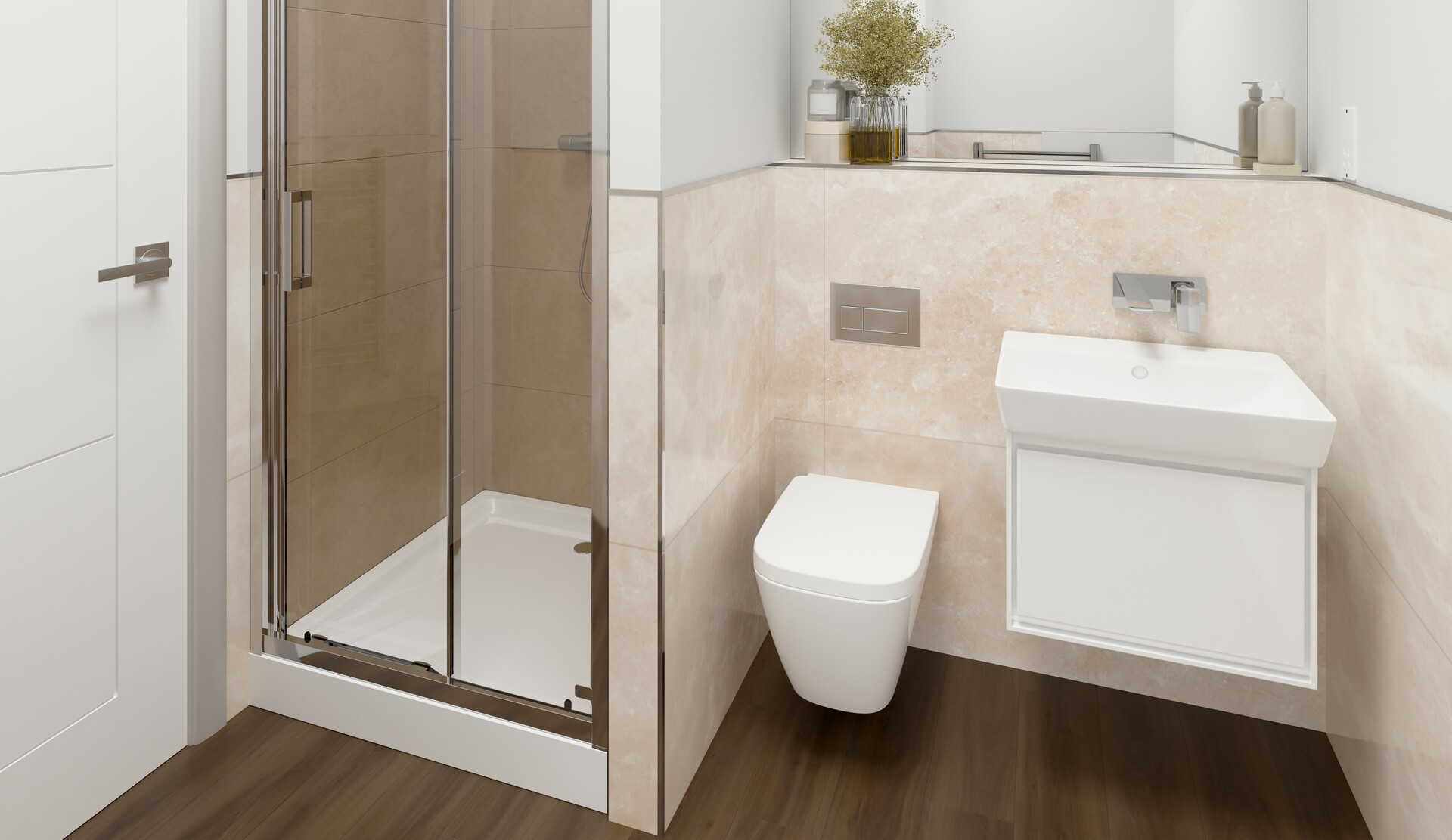 DH Mineral Collection Apartment 5 Shower room