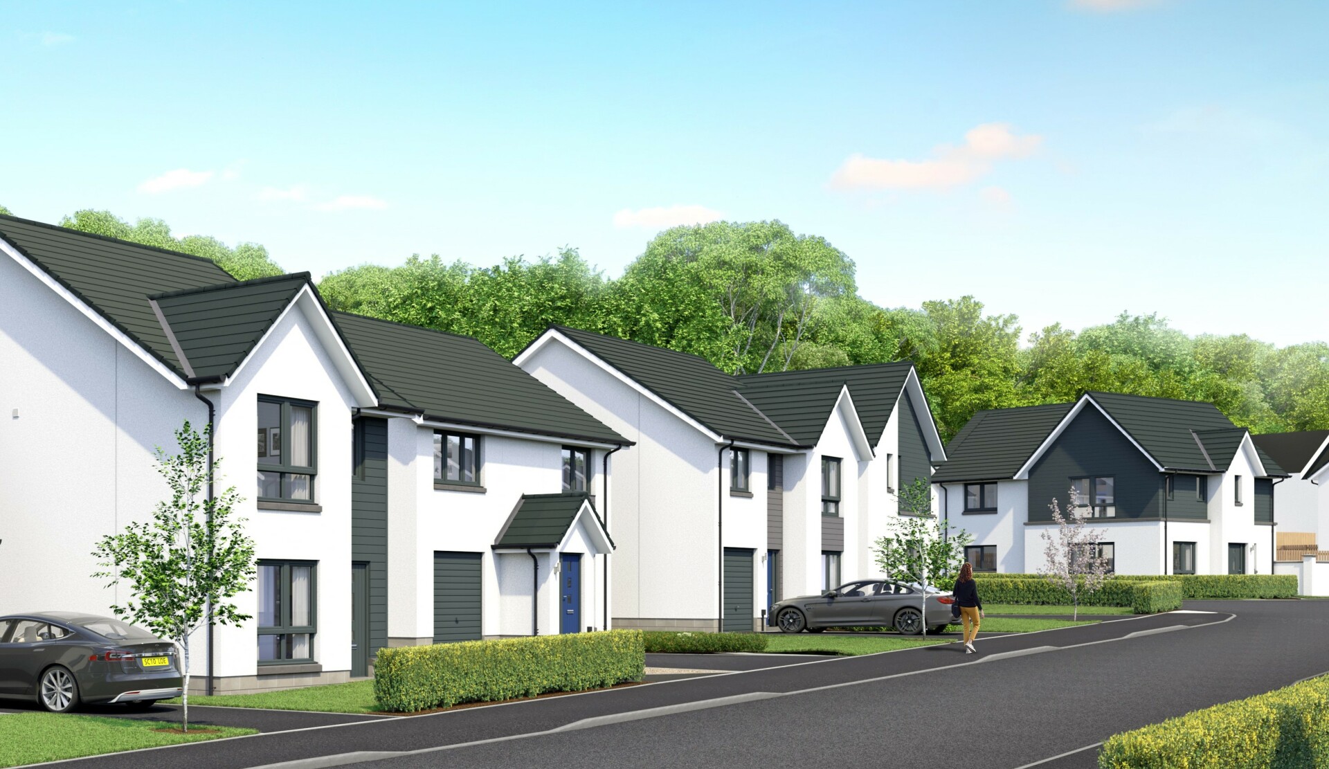 Conon Woods Streetscene