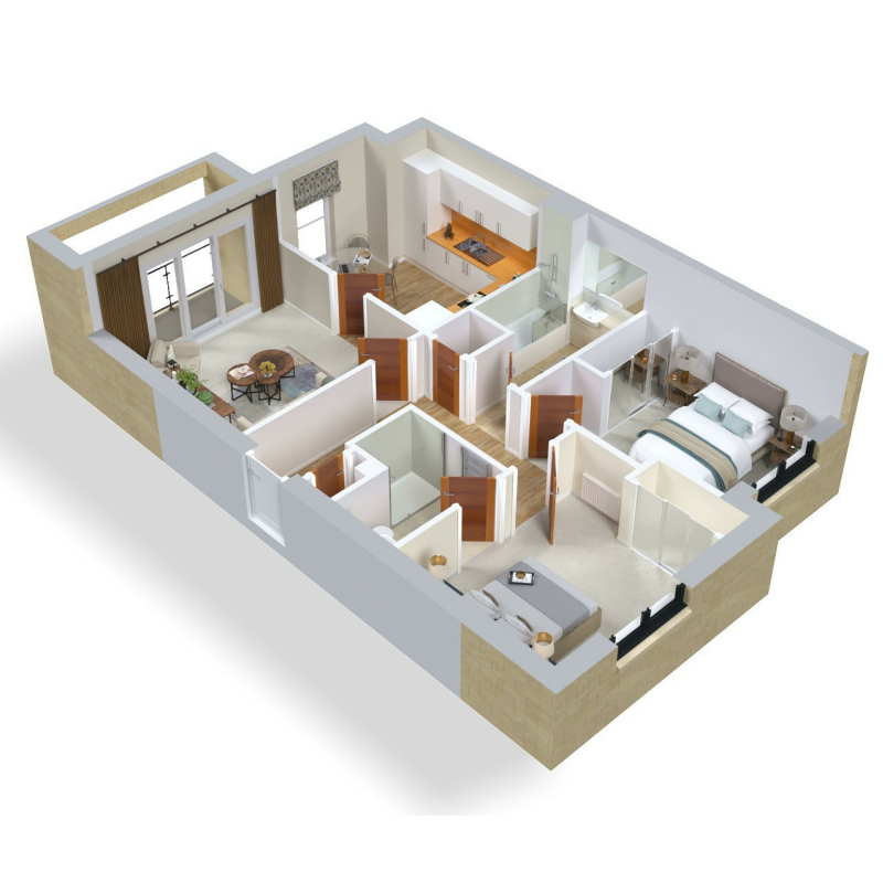 Maples Heather 3D GF 206