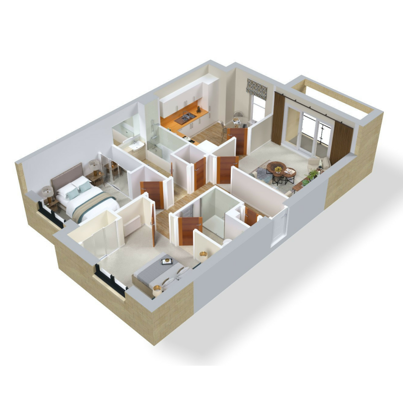 Maples Heather 3D GF 213