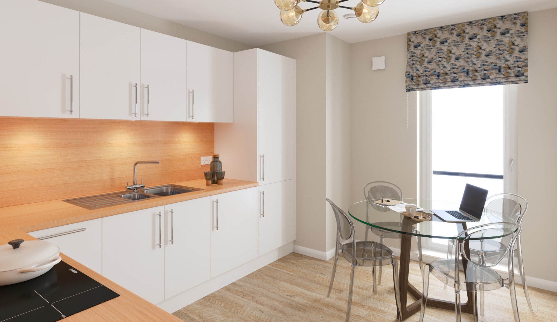 Maples Heather Kitchen 2 plots 213 215 217 219