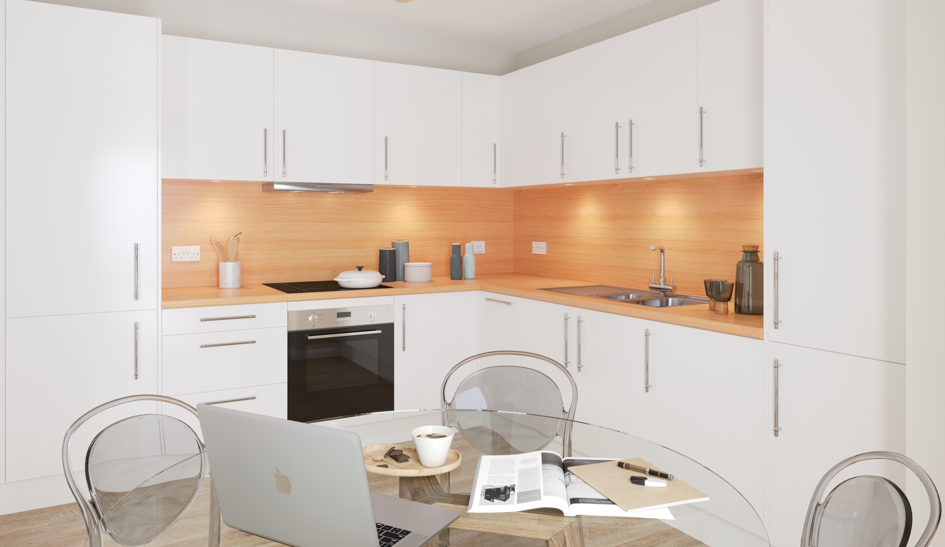 Maples Heather Kitchen 1 plots 213 215 217 219
