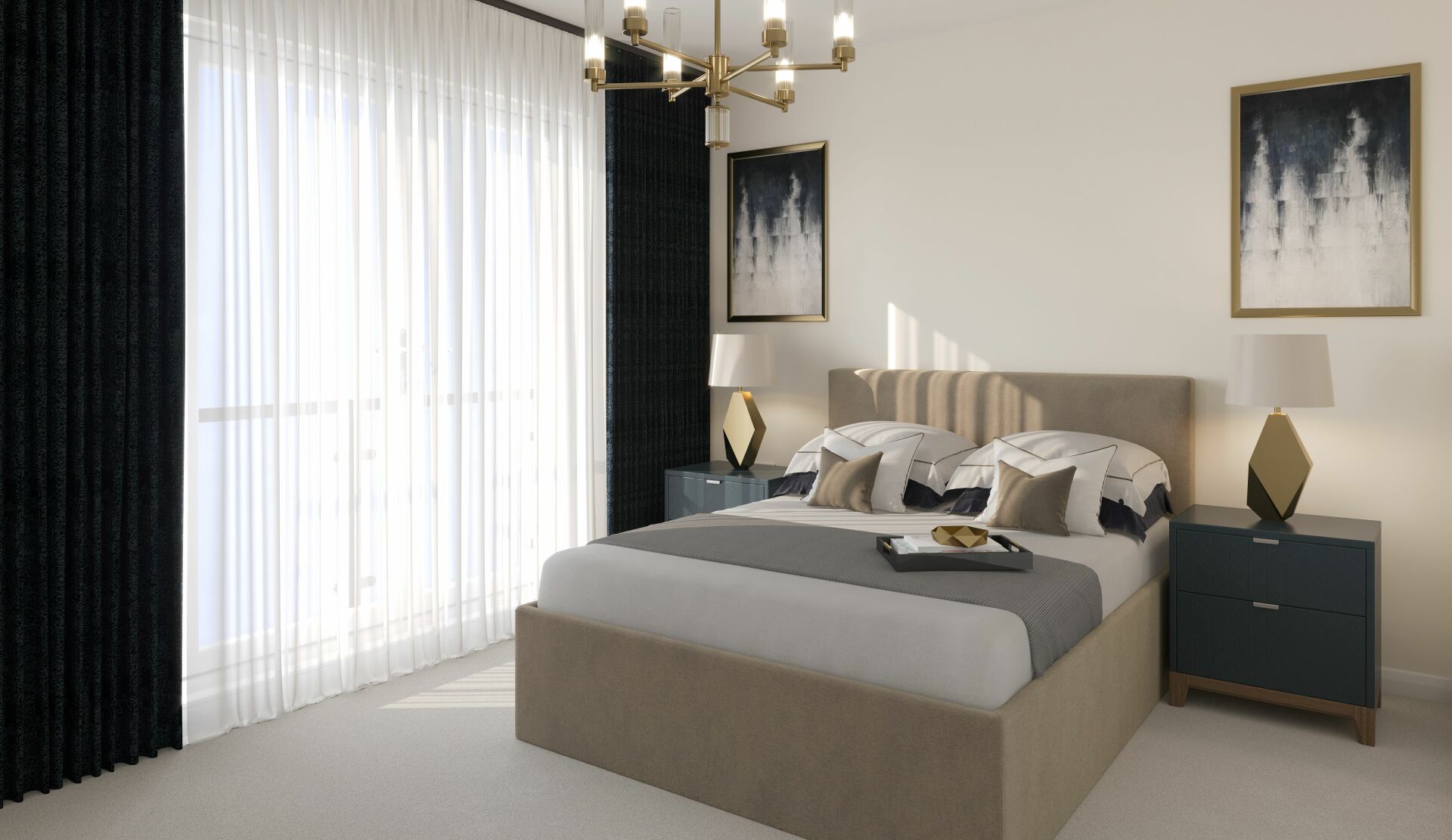 Maples Heather Bedroom 1 upper floor plots 208 210 212