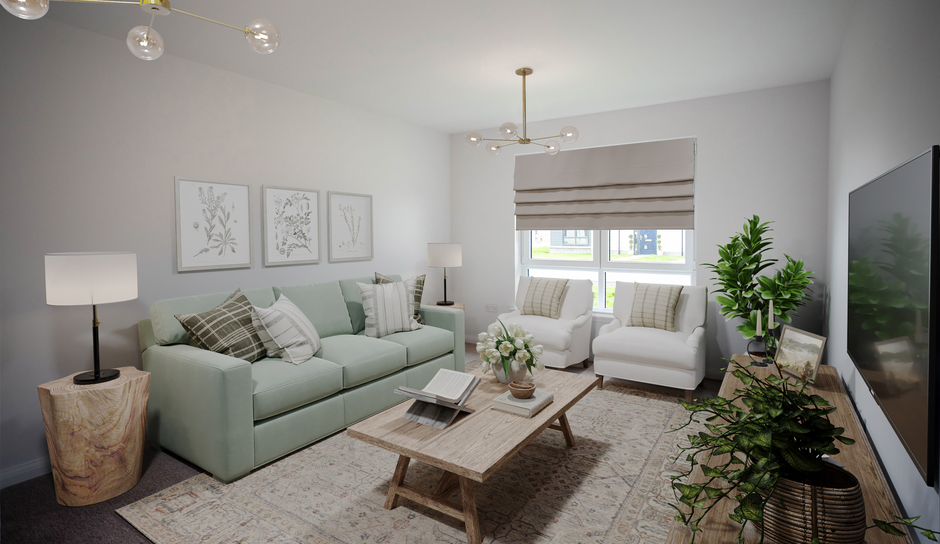 Newtonmore plot 03 living room 03 270825