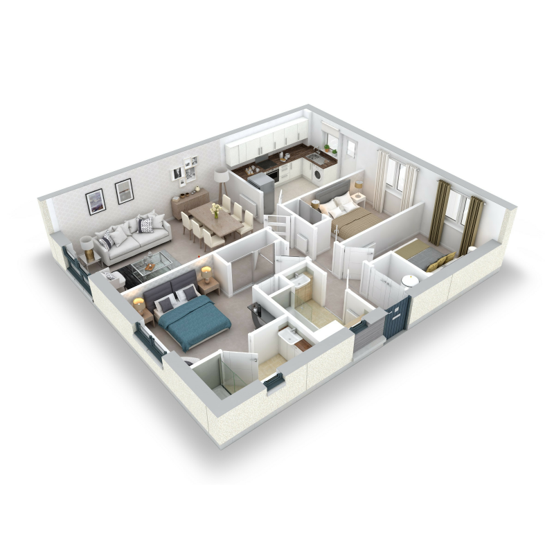 Riverford Cedar 3D Right