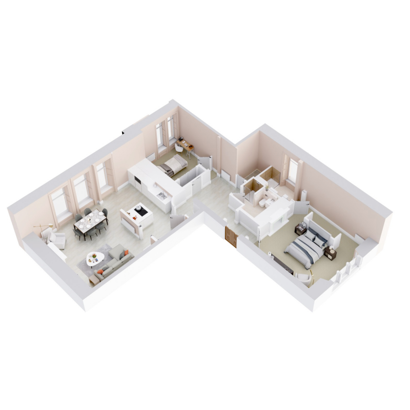 DH Mineral Collection Apartment 5 3DFP