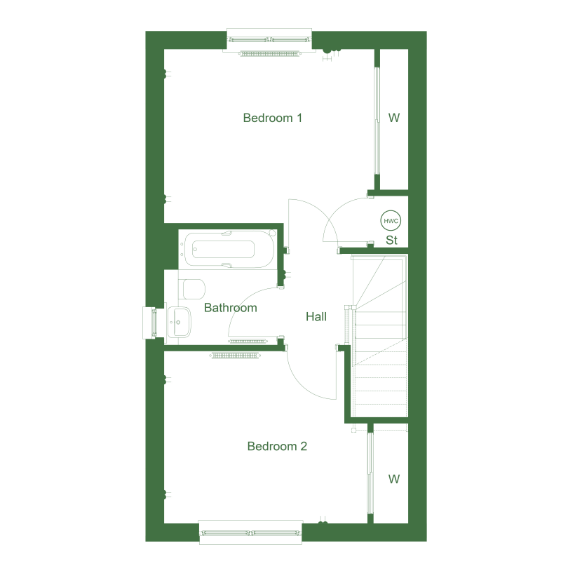 Maples C1 Orrin 2D FF Left