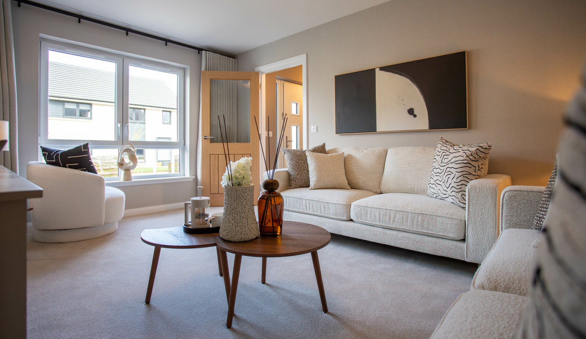 The Etive - showhome living room