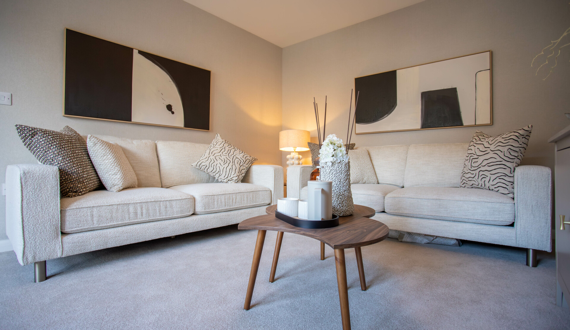 The Etive - showhome living room
