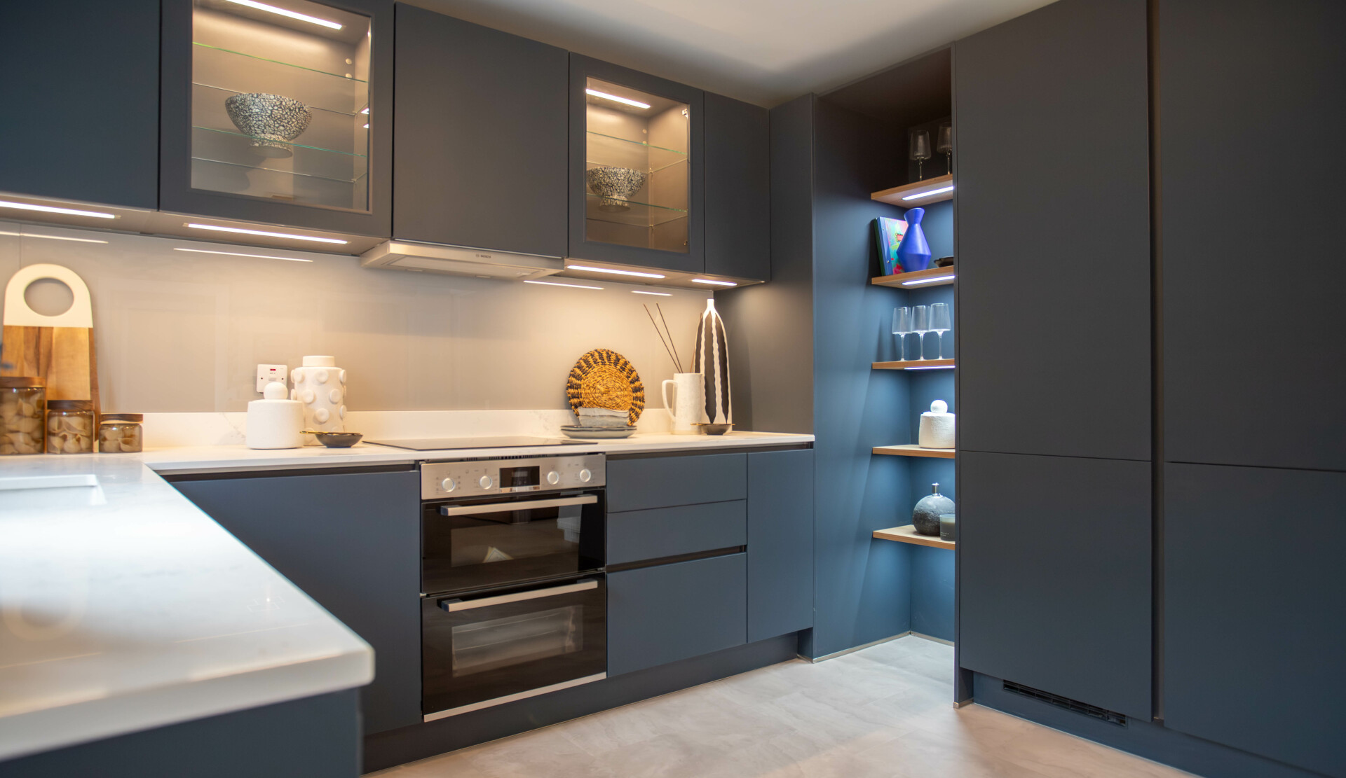 The Etive - showhome kitchen and dining area