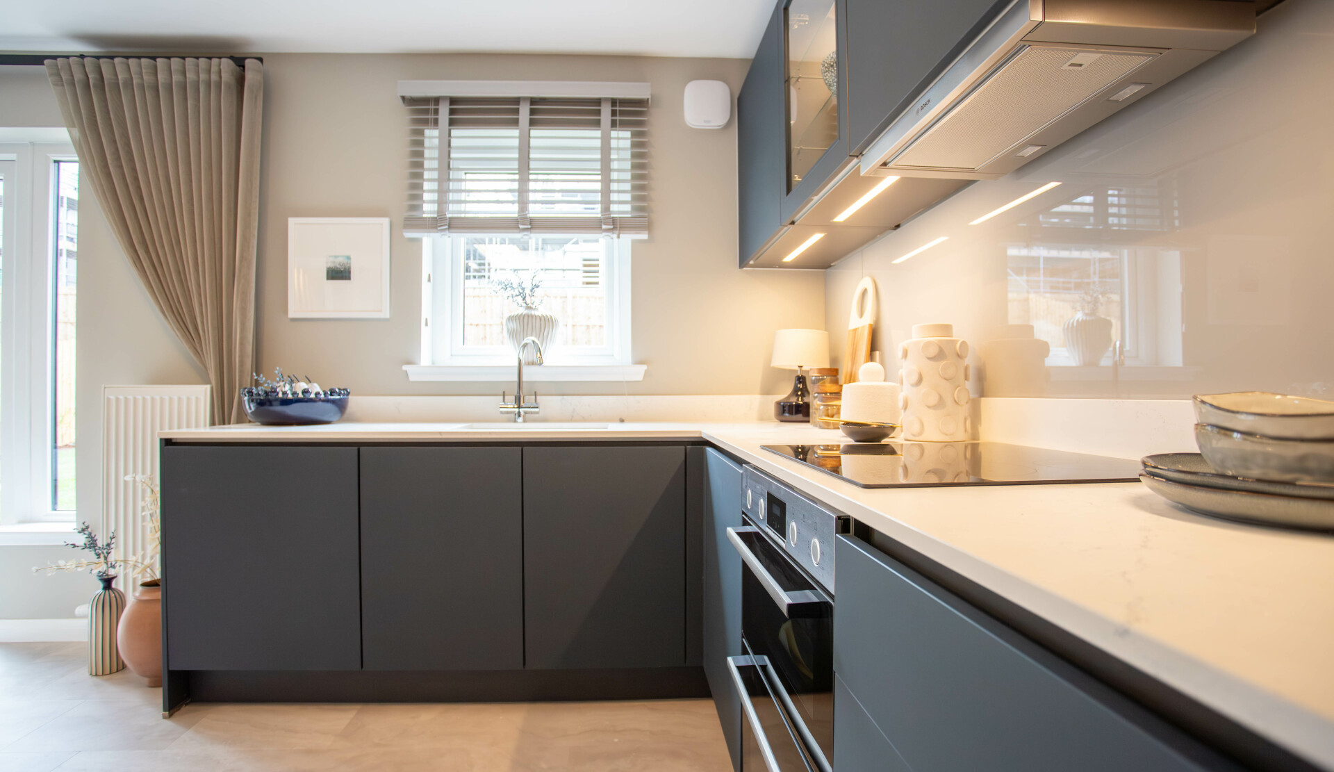 The Etive - showhome kitchen and dining area