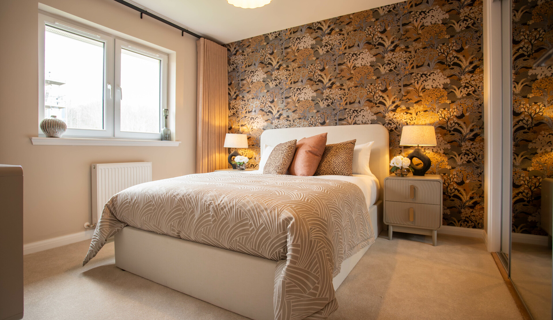 The Etive - showhome bedroom