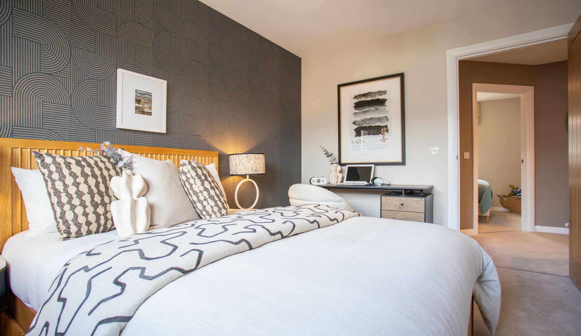 The Etive - showhome bedroom