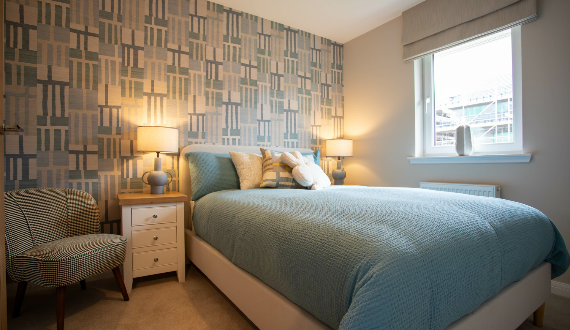 The Etive - showhome bedroom