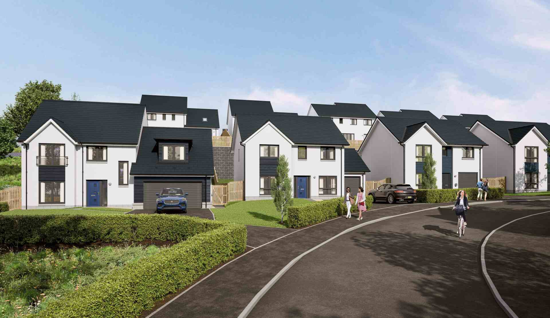 Parks View phase 4 street scene CGI