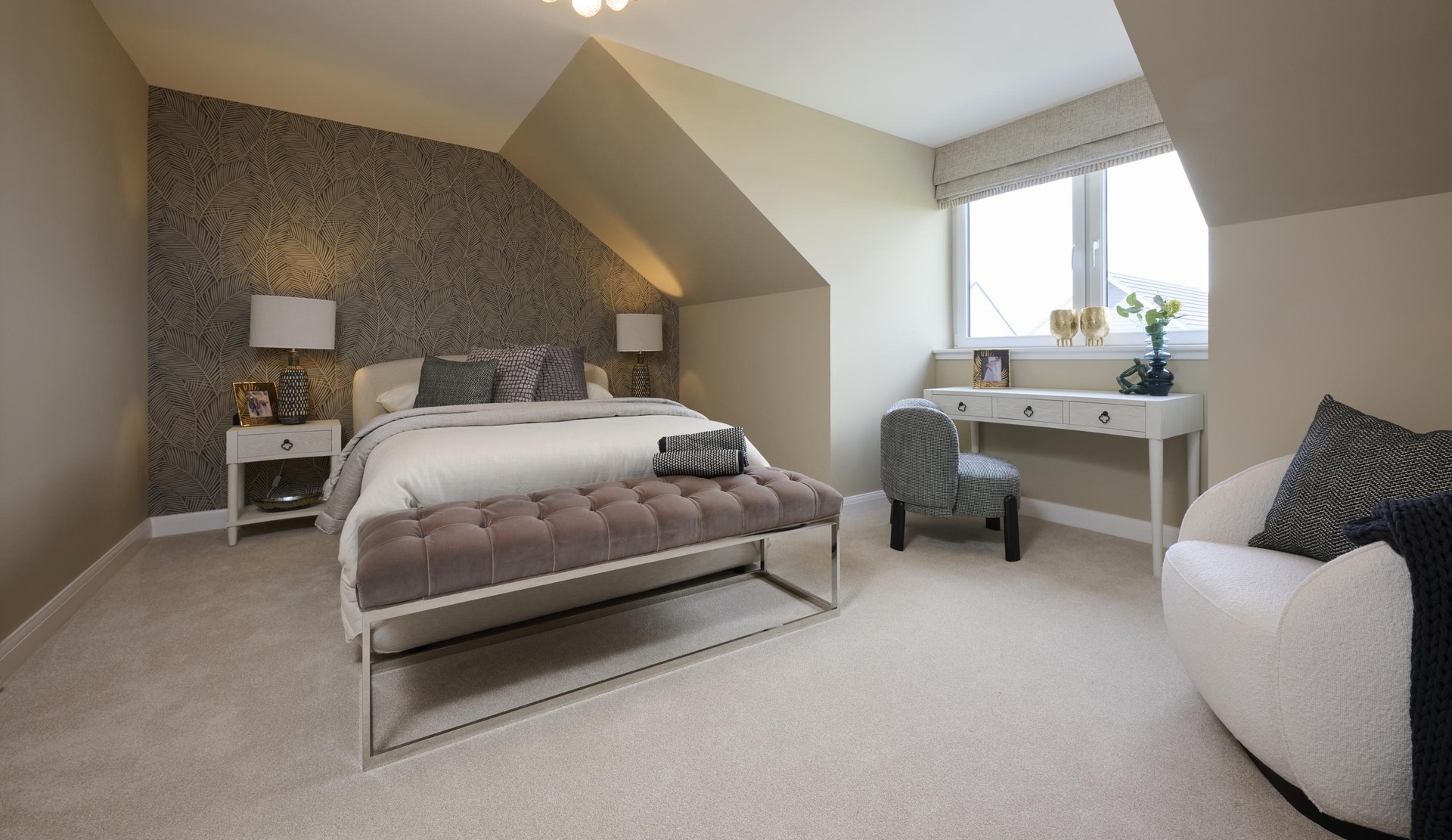 The Carnegie - bedroom 2 with jack & jill en suite