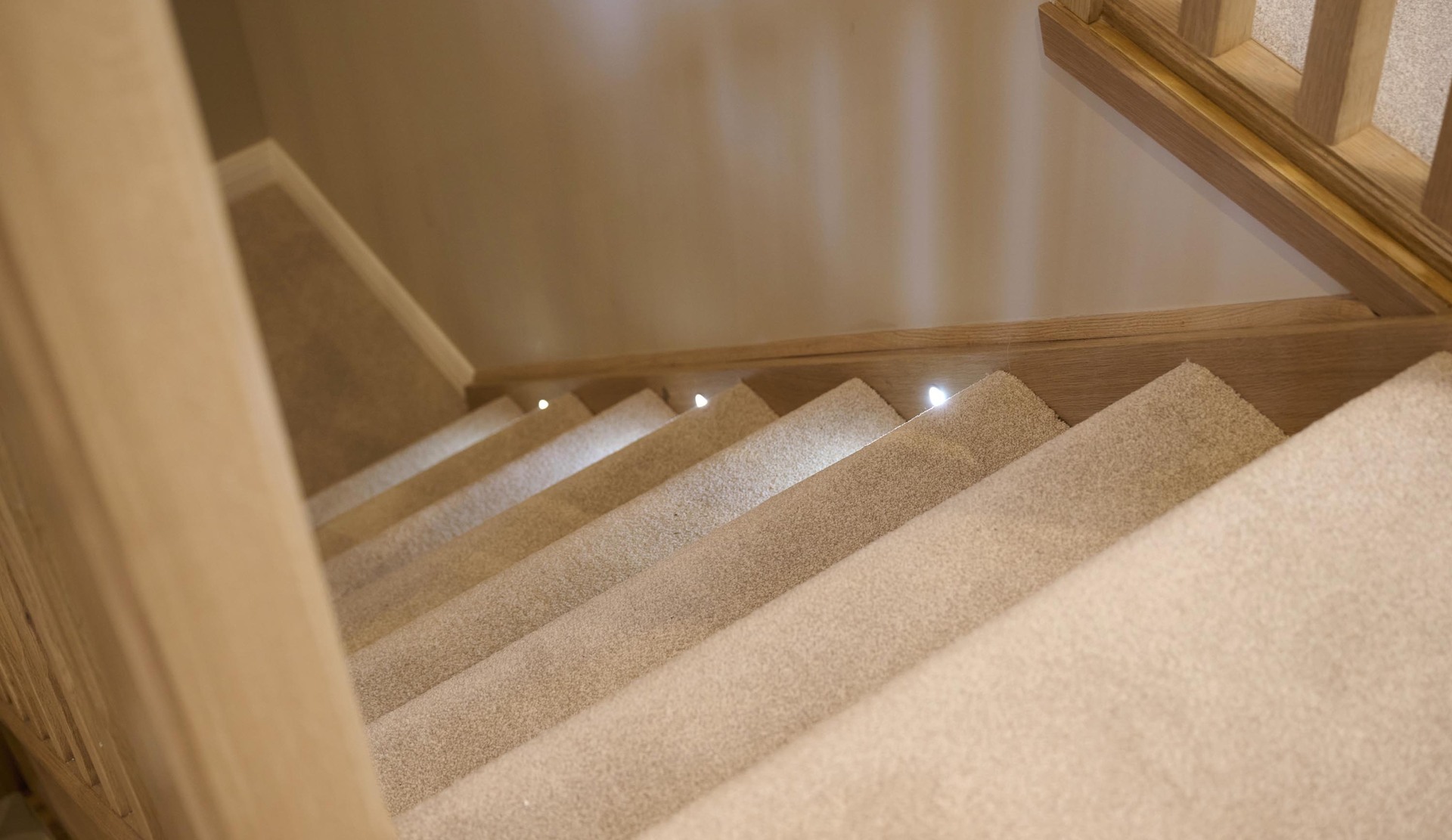 The Carnegie - oak staircase