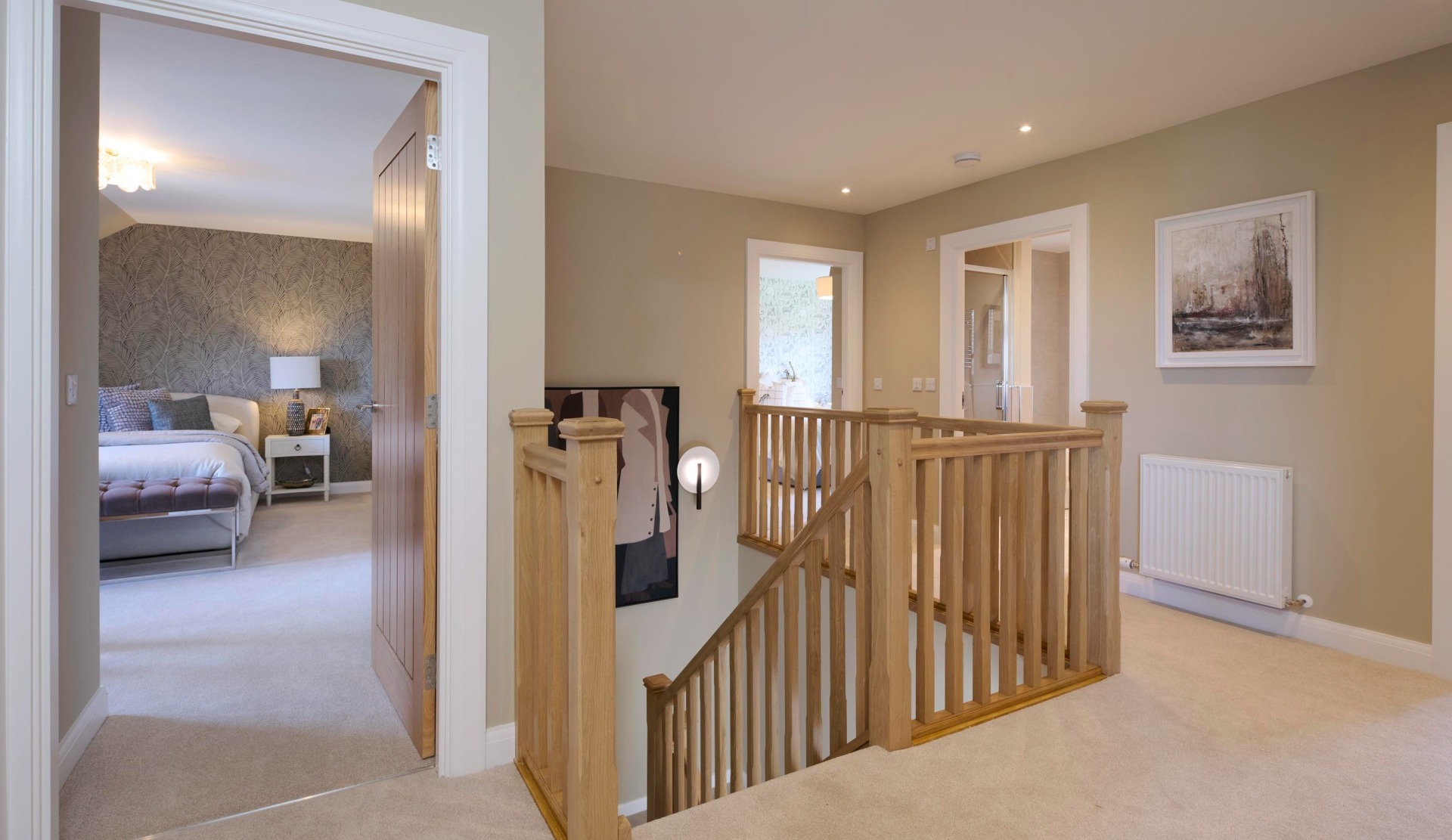 The Carnegie first floor landing AS